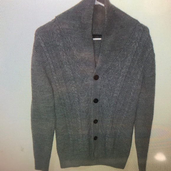 Other - Men's Gray Cardigan Sweater
